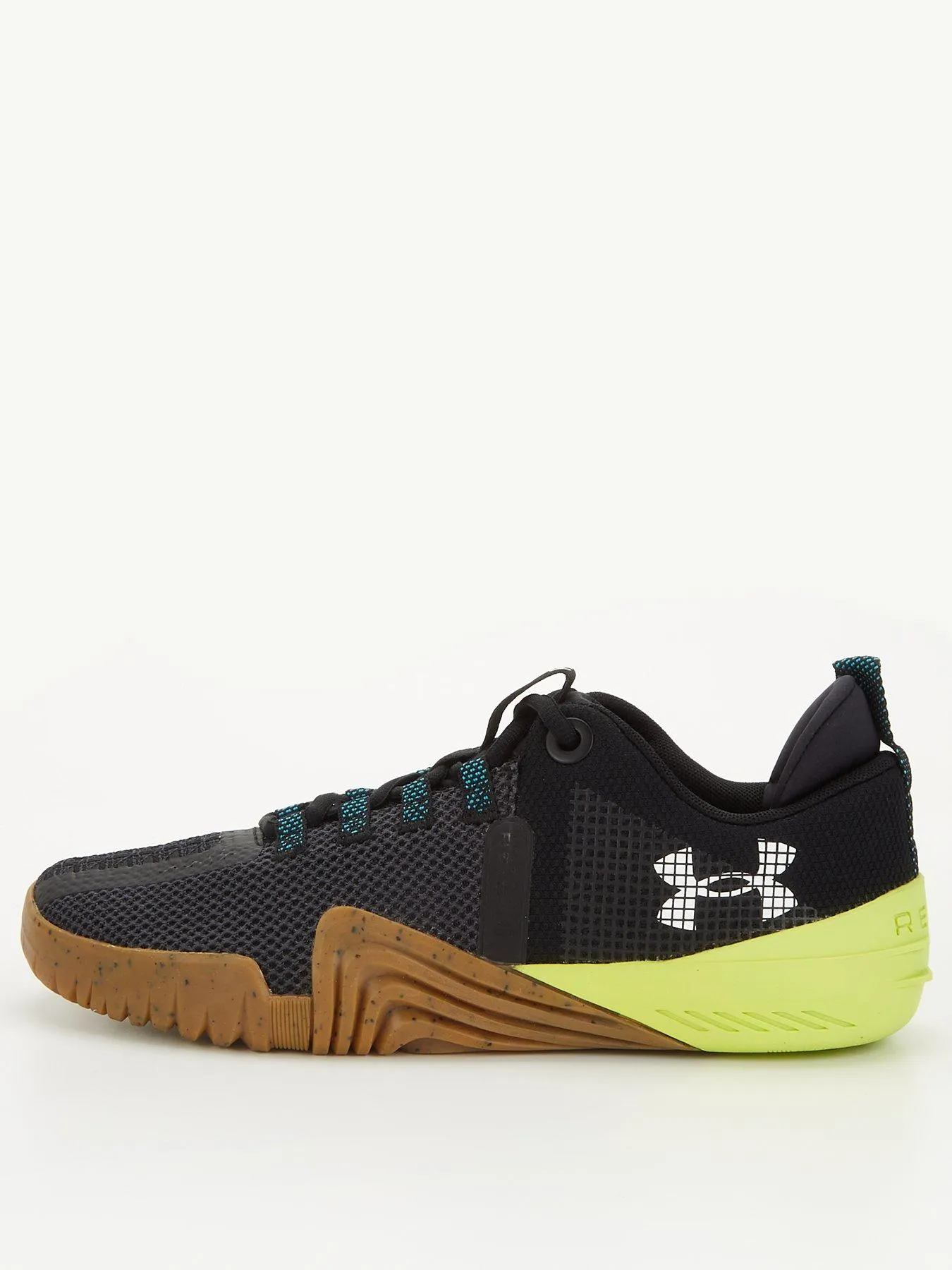 UNDER ARMOUR Mens Training TriBase Reign 6 Trainers - Black/Teal