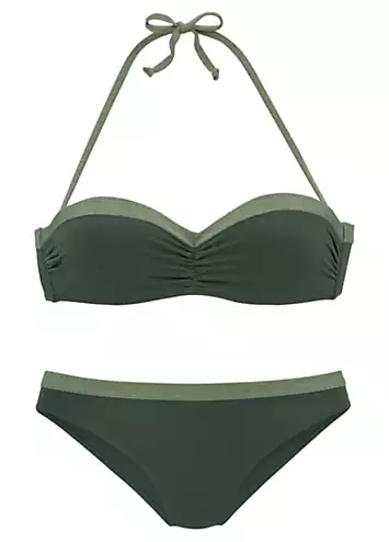 Underwired Bandeau Bikini by Jette | Look Again