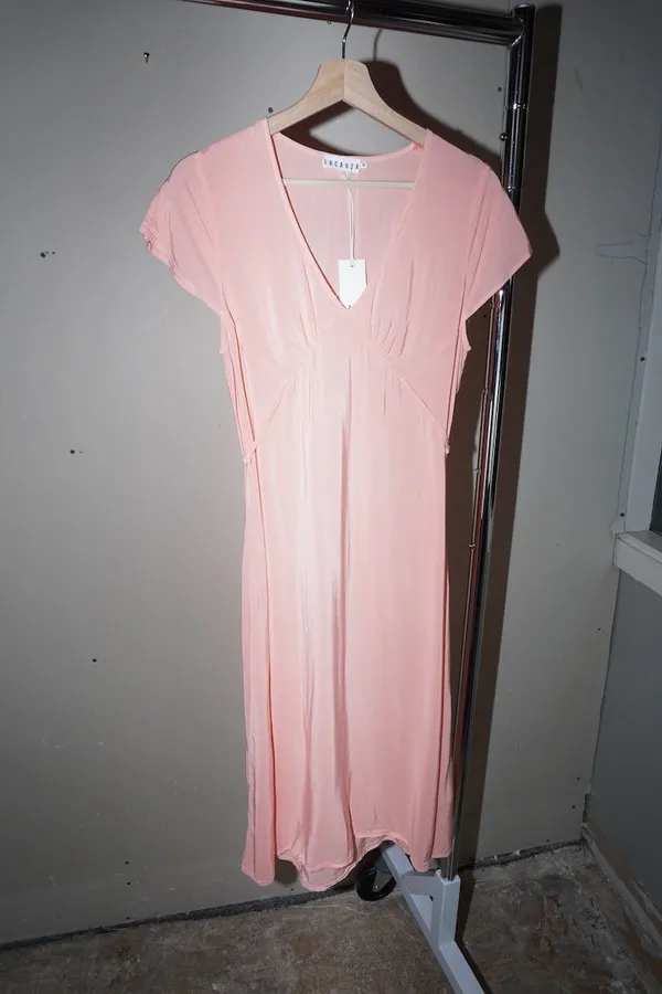 Vivien Dress - Guava