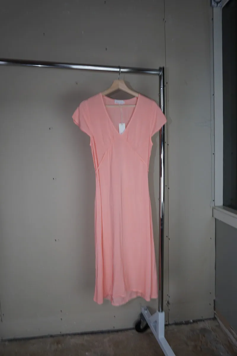 Vivien Dress - Guava