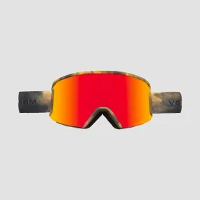 Volcom Garden Snow Goggles Camo/Red Chrome