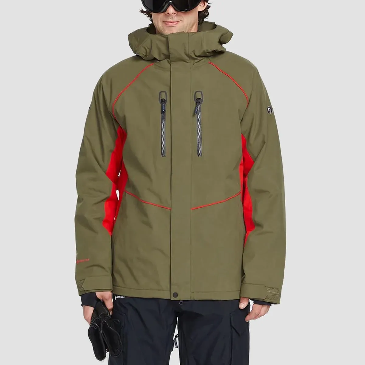 Volcom TDS 2L Gore-Tex Snow Jacket Dark Teak