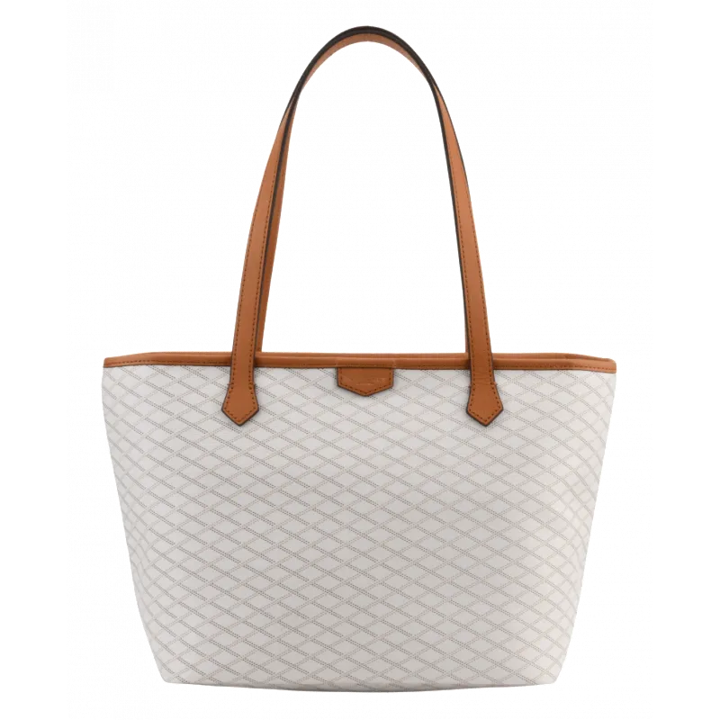 Waves tote White