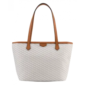 Waves tote White