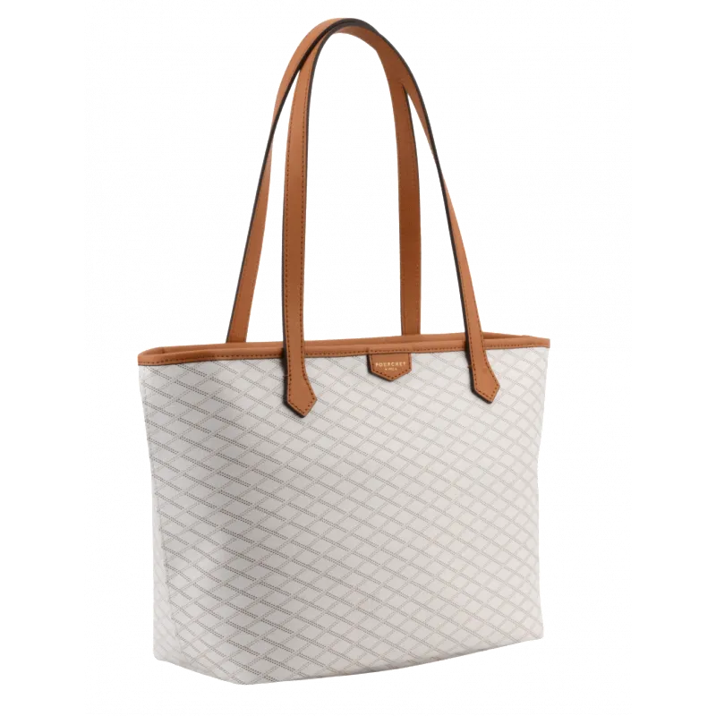 Waves tote White