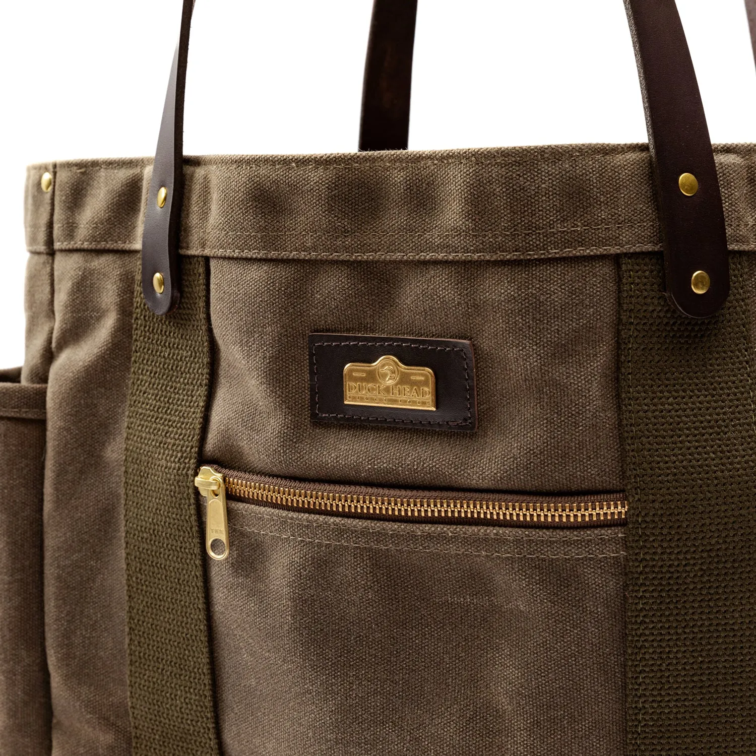 Waxed Canvas Tote