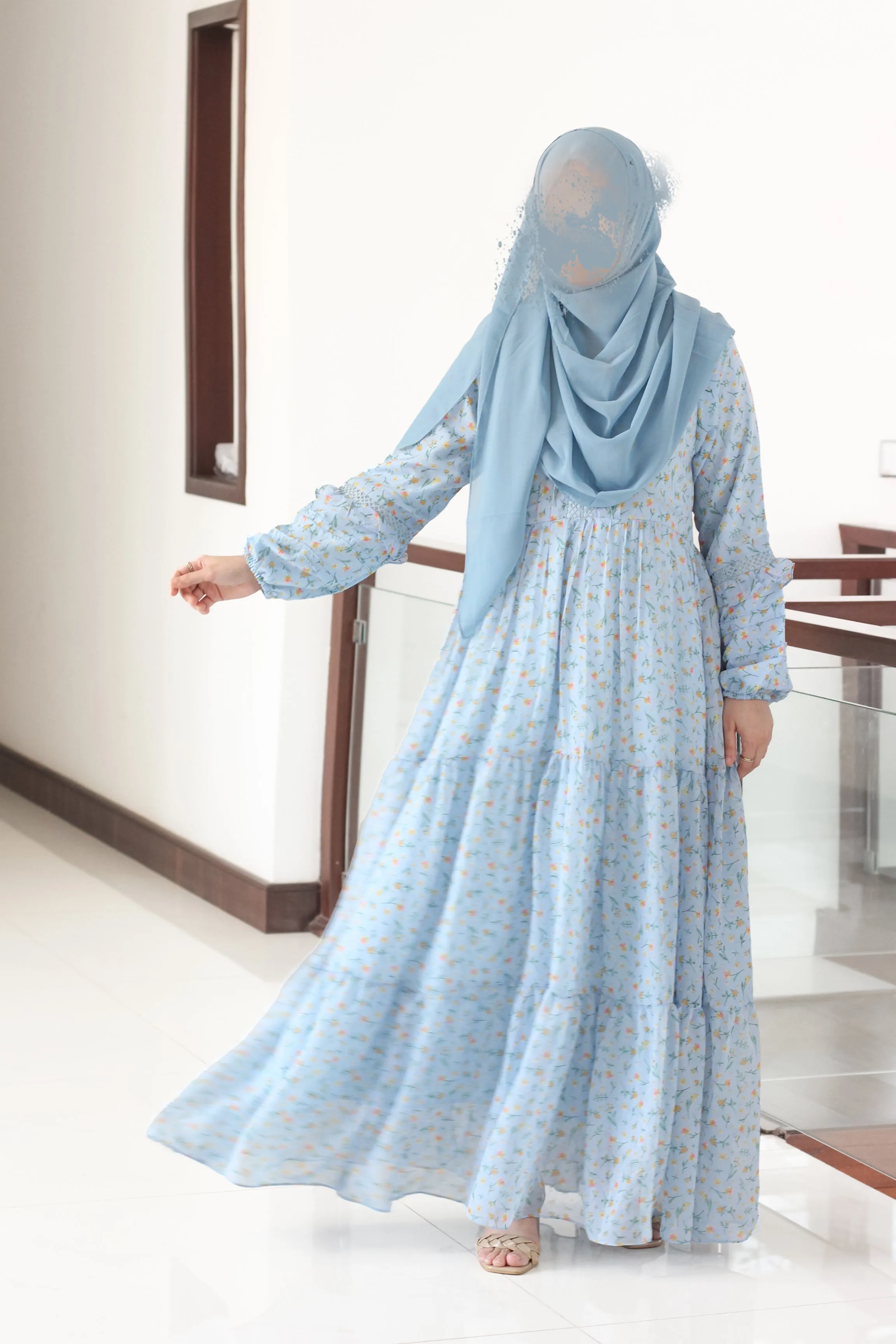 Whimsical Modest Dress