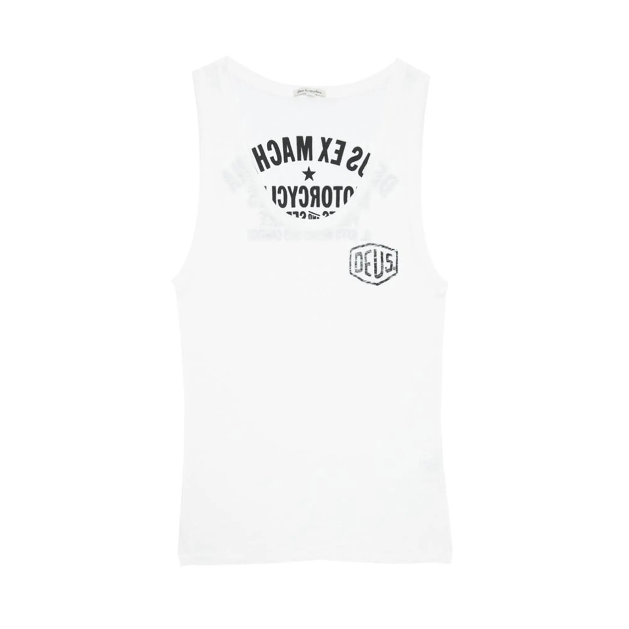 WOMEN ADDRESS TANK - WHITE