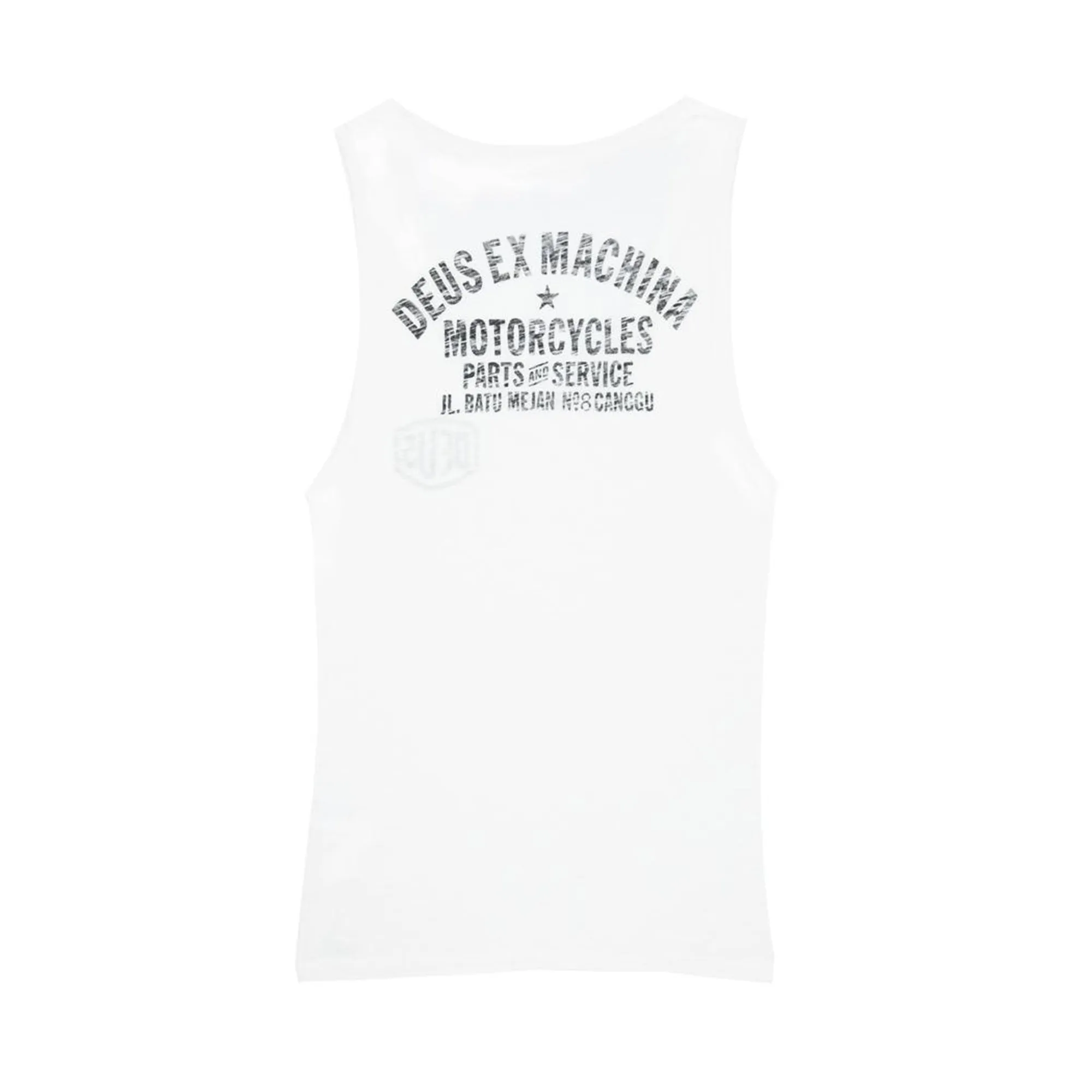 WOMEN ADDRESS TANK - WHITE