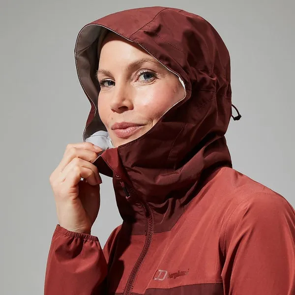 Women's Deluge Pro 3.0 Waterproof Jacket - Red