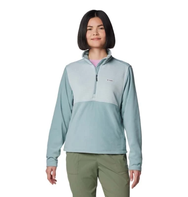 Women's Columbia PFG Uncharted Fleece Half Zip Long Sleeve 1/2 Zip