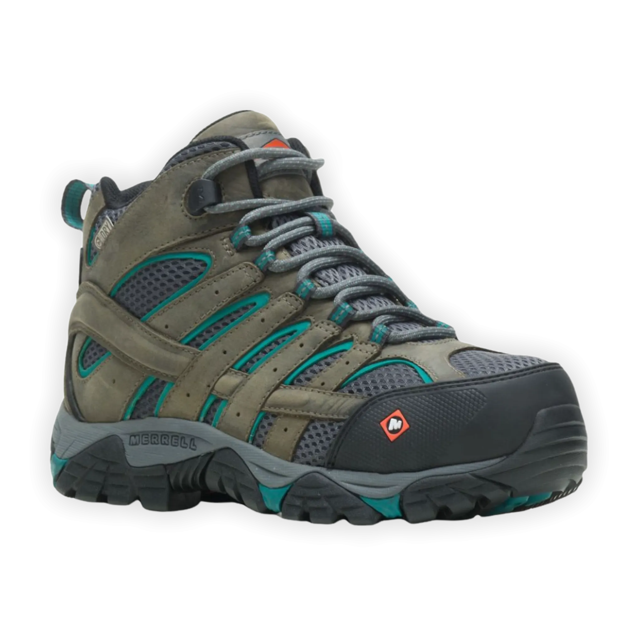 Women's Moab Vertex Mid Waterproof Comp Toe Work Boot