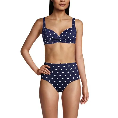 Women's Twist Front Bikini Top - DD Cup