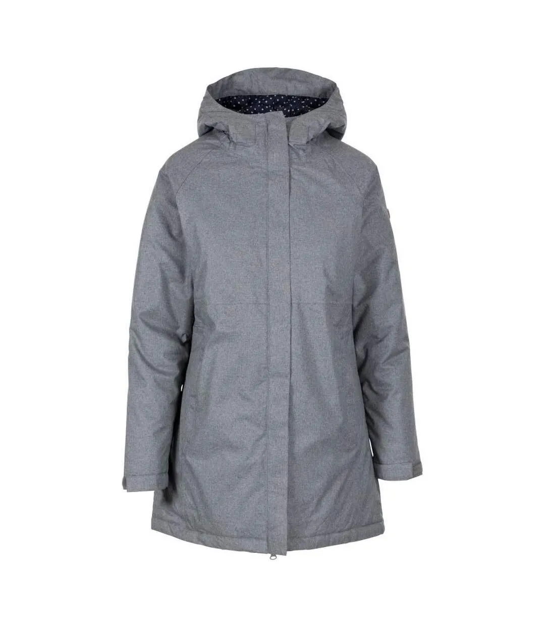 Womens/ladies wintertime waterproof jacket grey Trespass