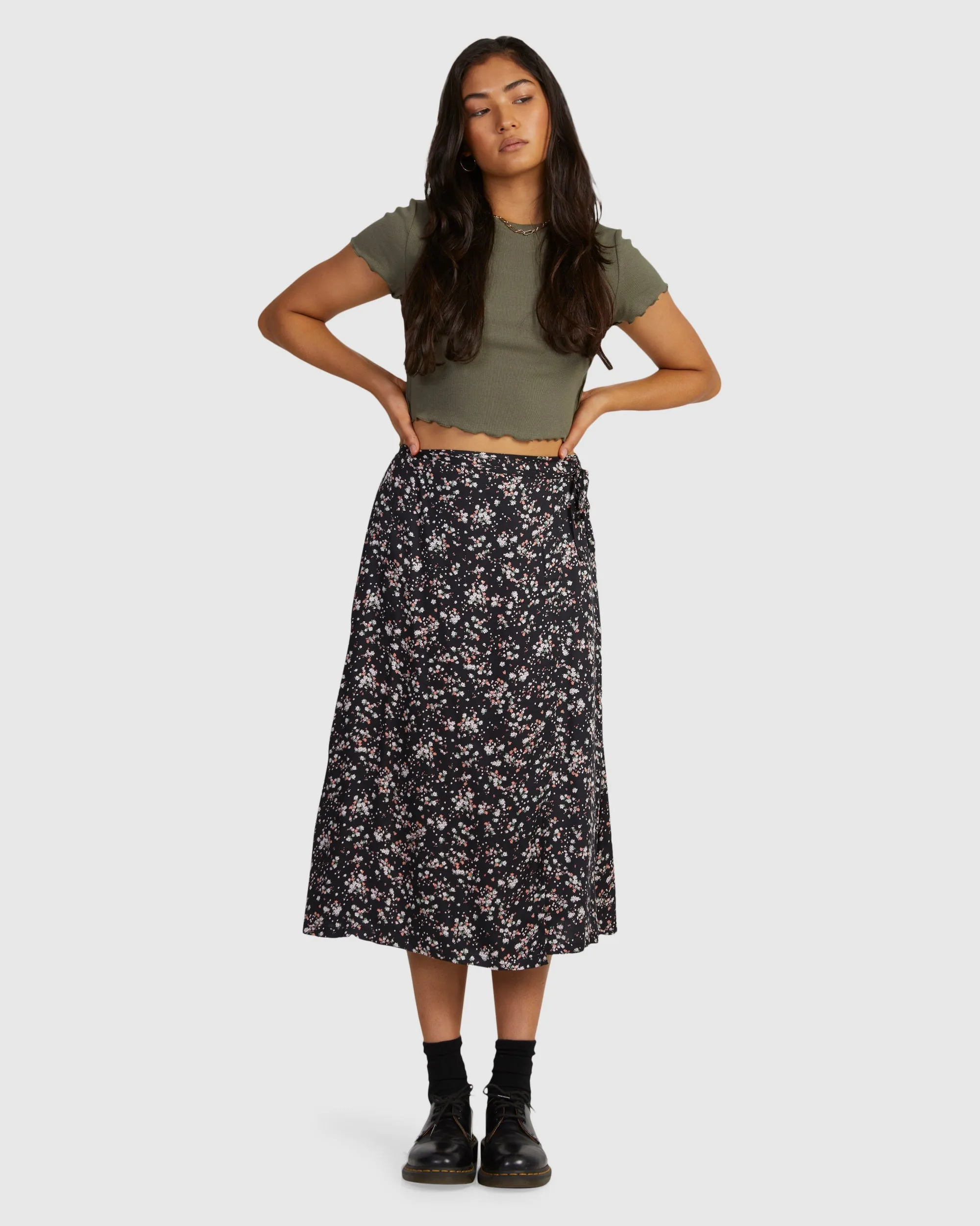 WRAPPED ANNIKA SKIRT