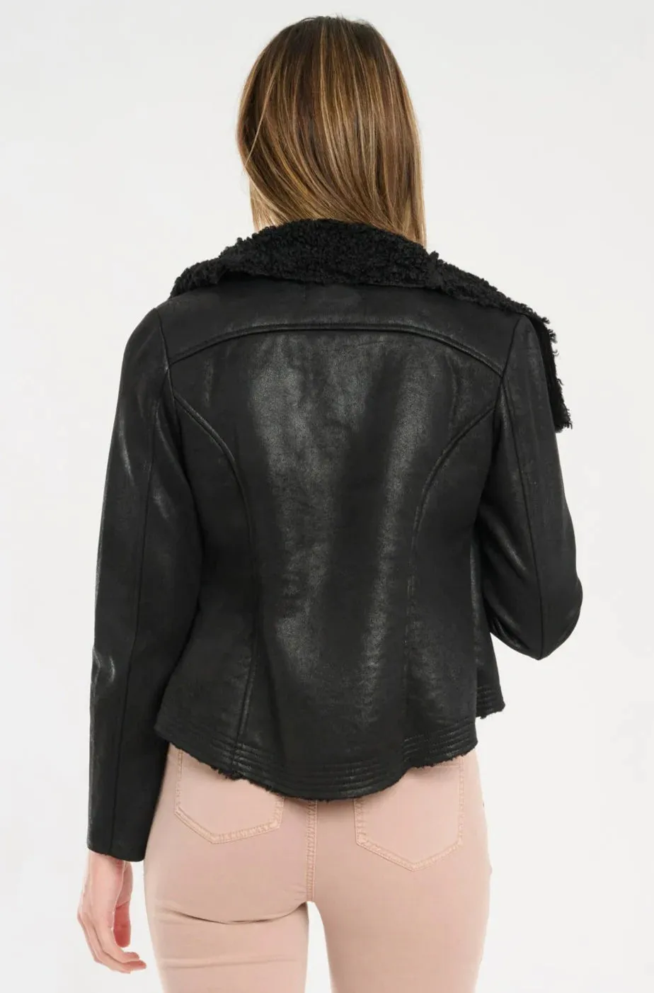 Wylder Shearling Jacket - Black